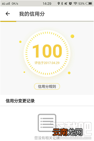 ofo小黄车信用分被扣光会怎样?