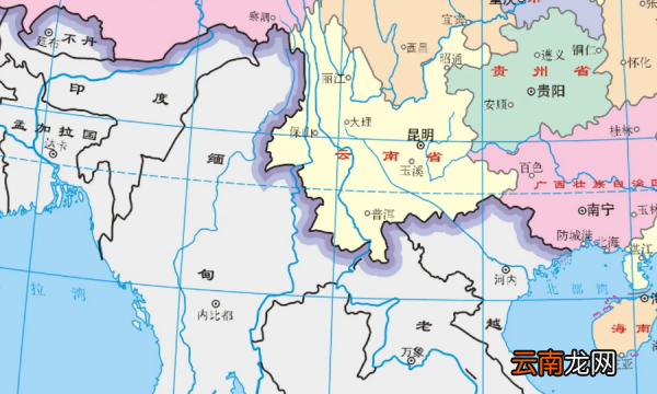 云南边境有哪些国家