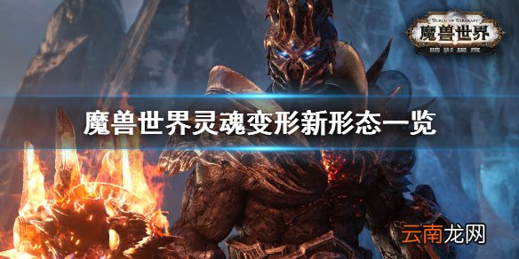 魔兽世界灵魂变形新形态是什么 魔兽世界灵魂变形新形态一览