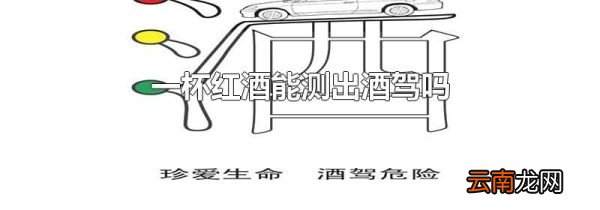一杯红酒能测出酒驾吗