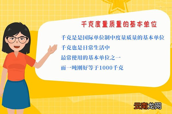 一吨等于多少千克 一吨有多少千克