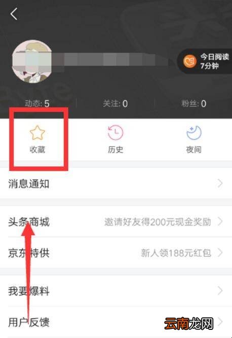 头条里视频收藏后哪里找