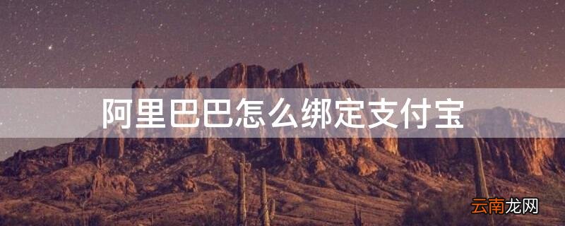 阿里巴巴怎么绑定支付宝 阿里巴巴怎么绑定支付宝账户收款
