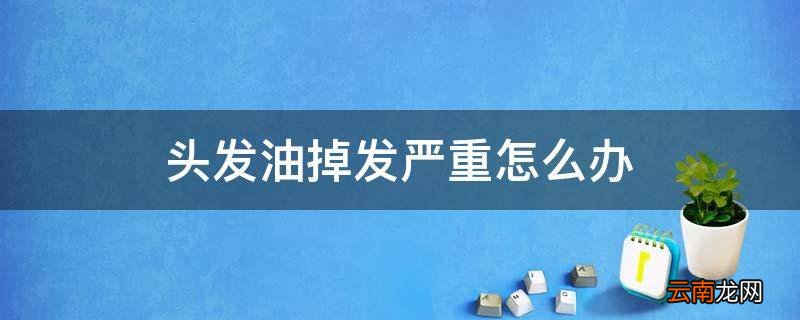 头发油掉发严重怎么办