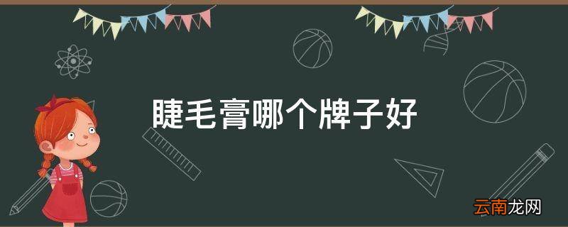 睫毛膏哪个牌子好