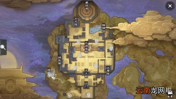 楚留香武当玉虚宫在哪 3月14日坐观万象打坐修炼地点坐标