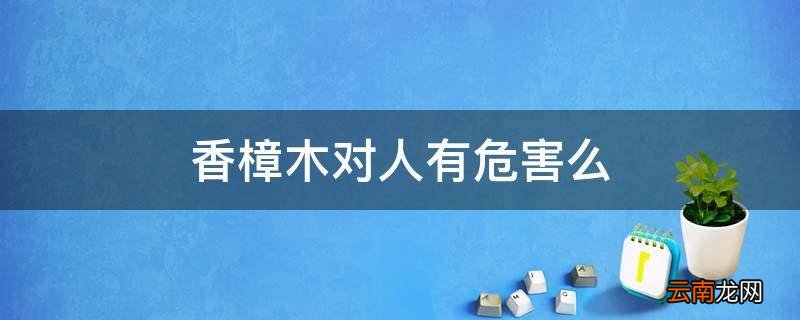 香樟木对人有危害么