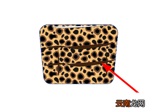 使用ai设计出豹纹花纹手提包具体操作方法
