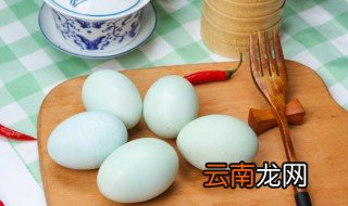 鸭蛋冷水煮几分钟 冷水下锅的鸭蛋煮多久