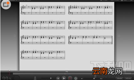 Garageband怎么查看整页乐谱？Garageband查看整页乐谱教程
