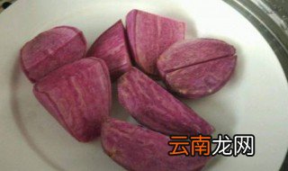 电饭煲蒸紫薯要多久，电饭煲蒸紫薯要多久才能熟