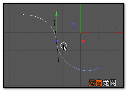 使用C4D绘制出一条贝塞尔曲线具体操作方法