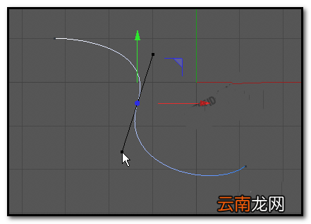 使用C4D绘制出一条贝塞尔曲线具体操作方法