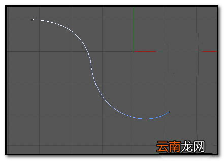 使用C4D绘制出一条贝塞尔曲线具体操作方法