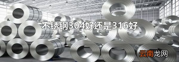 不锈钢304好还是316好