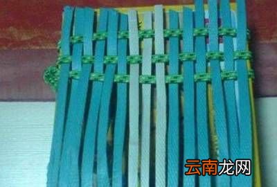 包装带怎样编篮子，塑料编织篮子教程手提