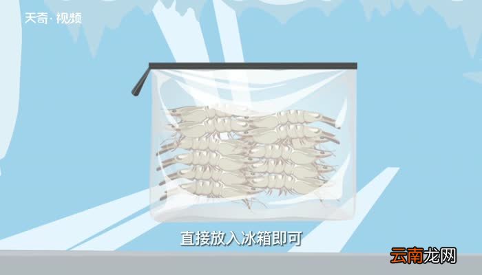 活虾可以直接放冰箱冷冻吗 活虾可不可以直接放冰箱冷冻吗