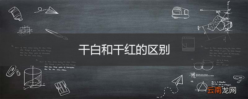 干白和干红的区别