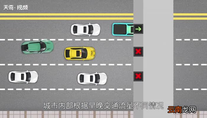 潮汐车道是什么意思潮汐车道的意思