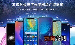 屏下指纹识别原理 一起来了解一下