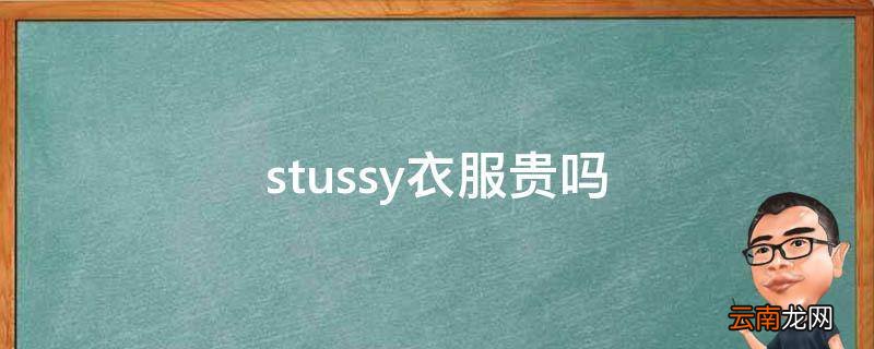 stussy衣服贵吗