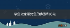 草鱼做家常烤鱼的步骤和方法