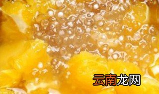 香橙波波西米露的做法 怎么做香橙波波西米露