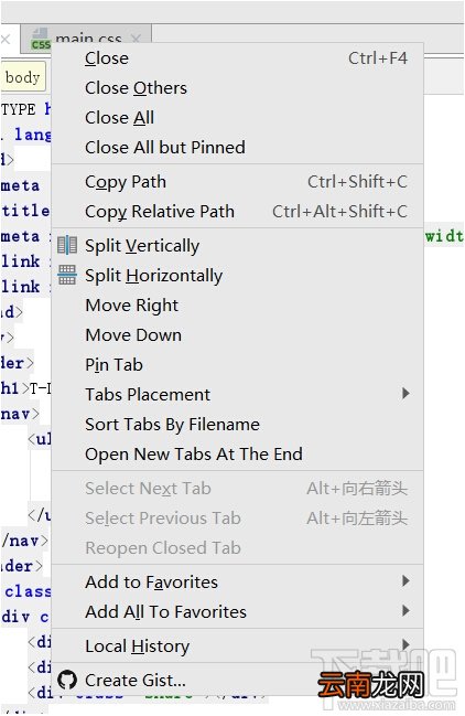 webstorm怎么分屏？webstorm分屏方法