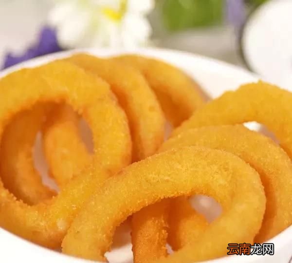 洋葱圈怎么做最好吃,鸡肉洋葱圈炸多久