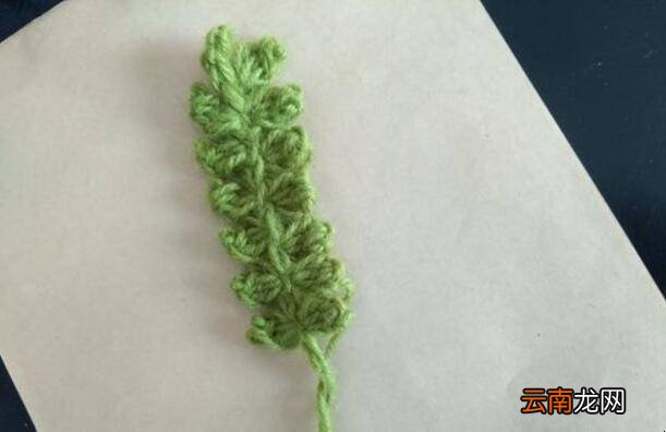 麦穗花编织方法是什么