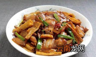 五花肉片的家常做法简单 小炒五花肉怎么做