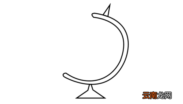 地球仪简笔画 地球仪简笔画怎么画