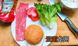 自制汉堡需要哪些食材，自制汉堡需要哪些食材和配料