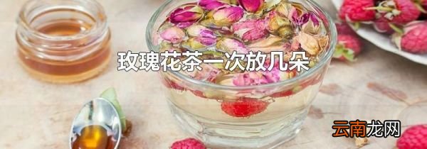 玫瑰花茶一次放几朵