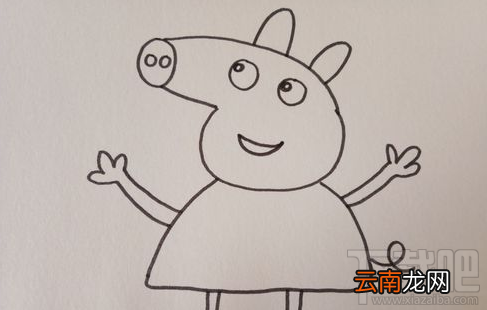 小猪佩奇简笔画教程 你也可以画出小猪佩奇