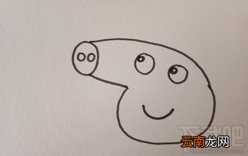 小猪佩奇简笔画教程 你也可以画出小猪佩奇