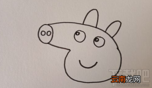 小猪佩奇简笔画教程 你也可以画出小猪佩奇