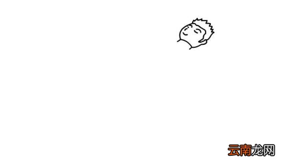 睡袋简笔画 睡袋的画法