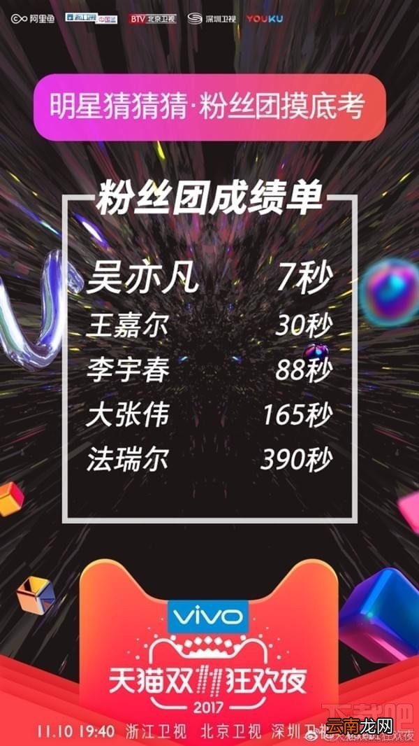 2017天猫双11晚会视频直播在哪看？天猫双十一晚会视频直播地址