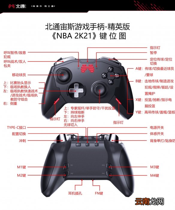 NBA2K21北通宙斯手柄按键功能介绍 手柄键位有哪些