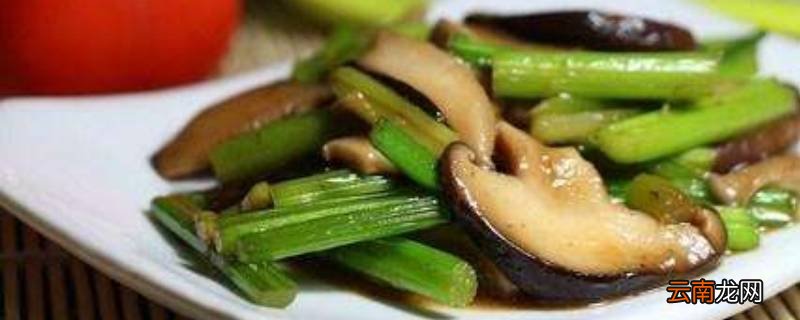 素炒香菇怎么做