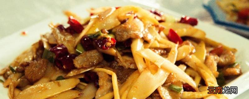 水笋炒肉怎么做好吃