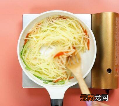 素炒土豆丝怎么做
