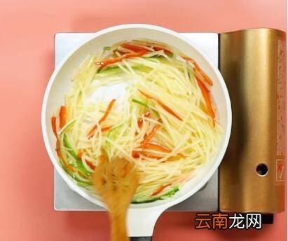 素炒土豆丝怎么做