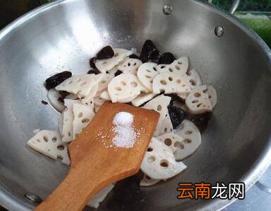 素炒莲藕怎么炒好吃