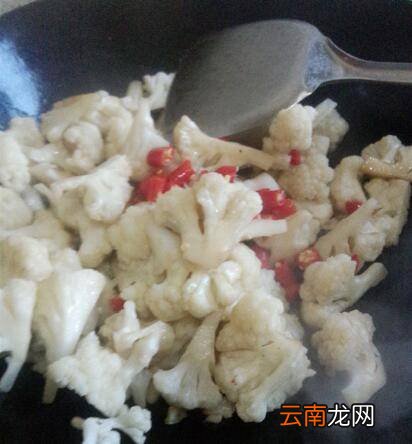 素炒花菜怎么炒好吃