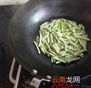 素炒豆角怎么炒好吃