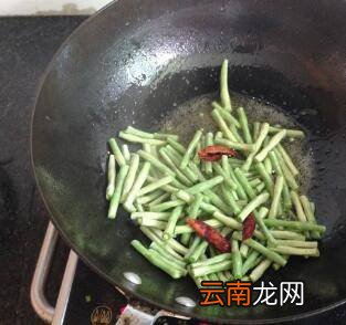 素炒豆角怎么炒好吃