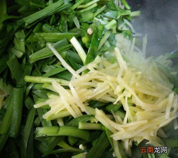 土豆丝韭菜怎么炒