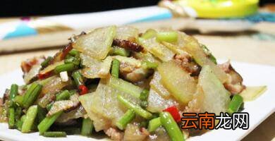 肉炒冬瓜怎么做好吃